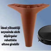 Aspen Lüks Mobilya Kanepe Koltuk Tv Ünitesi Baza Yükseltici Ayağı Ayakları 15 Cm Kahverengi Ayak - 3