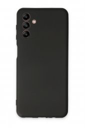 Samsung Galaxy A04S Kılıf Yumuşak Dokulu Silikon  - Siyah - 1