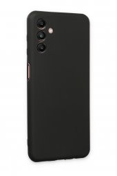 Samsung Galaxy A04S Kılıf Yumuşak Dokulu Silikon  - Siyah - 2
