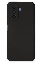 Huawei Nova Y70 Kılıf Yumuşak Dokulu Silikon  - Siyah thumbnail 1