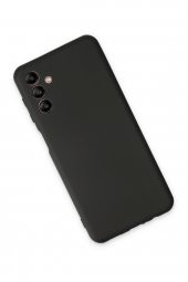Samsung Galaxy A04S Kılıf Yumuşak Dokulu Silikon  - Siyah - 3
