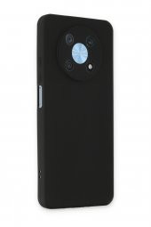 Huawei Nova Y90 Kılıf Yumuşak Dokulu Silikon  - Siyah thumbnail 2