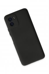 Vivo Y15S Kılıf Yumuşak Dokulu Silikon  - Siyah thumbnail 2