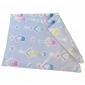 S-Mall Bebek Yastık Kılıfı 2 li - 35x45 cm - Gri Evler - 1