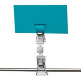 ETİKET MANDALI POLİKARBON UZUN - 1