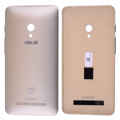 Kadrioğlu Asus Zenfone 5 A500CG A501CG Arka Pil Kapağı Gold - 1