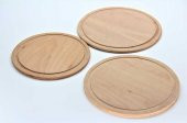 AHŞAP PİZZA TAHTASI 18 CM - 1