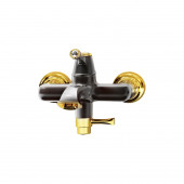 Creavit EG2500-S Elegant Banyo Armatürü - Siyah&Altın - 2