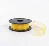 KURDELE ŞİFON 2 CM 20 MT SARI - 1