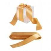 KURDELE SATEN 40 MT ALTIN - 1