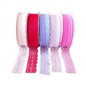 KURDELE DANTEL 10 MT MAVİ - 1