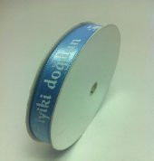 KURDELE SATEN 10 MT İYİKİ DOĞDUN MAVİ - 1