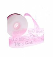 KURDELE ORGANZE BASKILI ITS A GIRL - 1