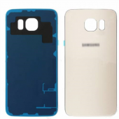 Kadrioğlu Galaxy S6 G920 Arka Pil Kapağı Gold - 1