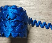 KURDELE SATEN ZİGZAG LACİVERT 20 MT - 1