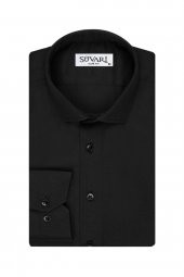 Armür Desenli Slim Fit Beyaz Erkek Gömlek thumbnail 3