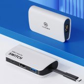 SHAZA Hagibis Type-C 4in1- 4K HDMI, RJ45, USB 3.0, PD100W Dönüştürücü Hub Adaptör - 3