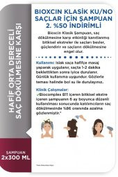 Bioxcin Klasik Kuru Ve Normal Saçlar Için Şampuan 300 ml 2.si 50 İndirimli - 4