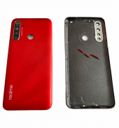 Kadrioğlu Realme 5S Arka Pil Kapağı Kırmızı - 1
