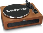 Lenco LS-430BN 4 DAHİLİ HOPARLÖRLÜ BLUETOOTHLU PİKAP PLAK ÇALAR KAHVERENGİ - 7