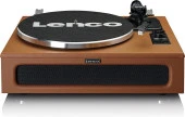 Lenco LS-430BN 4 DAHİLİ HOPARLÖRLÜ BLUETOOTHLU PİKAP PLAK ÇALAR KAHVERENGİ - 8