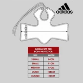 Adidas ADITAP01 WT Onaylı Taekwondo Safeguard - Çift Taraflı Vücut Koruyucu - 5