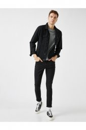 Skinny Fit Kot Pantolon - Michael Jean - 2