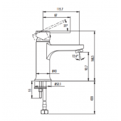 Creavit VG1840 Vega Lavabo Armatürü - 2
