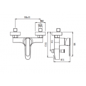 Creavit VG2840 Vega Banyo Armatürü - 2