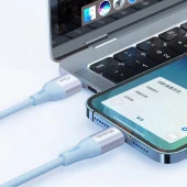 Mcdodo CA-1834 36W Usb İphone Hızlı Data-Şarj Kablo 1.2m-Mavi thumbnail 6