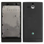 Kadrioğlu Sony St25 Xperia U Kasa Kapak Siyah - 1