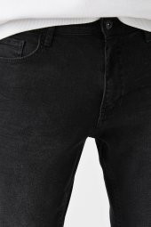 Erkek Siyah Jeans 1YAM43059MD - 5