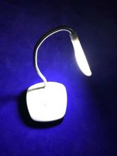 Mini Led Masa Lambası - Pilli Kitap Okuma Işığı - Led Lamba - 4