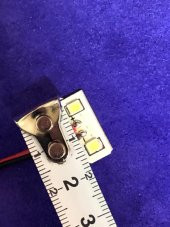 Hazır Kablolu 15-16-17-18-19-20 Volt İkili Beyaz Led - 4
