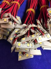 Hazır Kablolu 15-16-17-18-19-20 Volt İkili Beyaz Led - 7