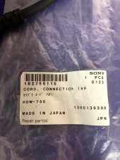 Sony HDW-750 Connection Kablo - 2
