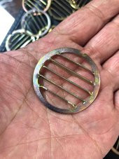 Saç Kurutma Makinesi Izgarası 4 cm - Fön Makinesi Hava Çıkış Izgarası - 2