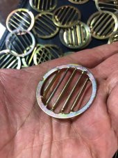 Saç Kurutma Makinesi Izgarası 4 cm - Fön Makinesi Hava Çıkış Izgarası - 4