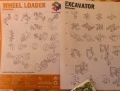 Excavator İş Makinesi 66 Parça 3D Puzzle - Truck Serisi Magic Puzzle - 5