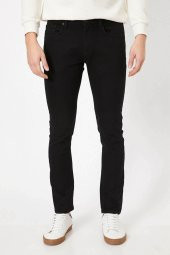 Erkek Jean Pantolon Siyah thumbnail 3