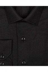 Slim Fit Armür Desenli Erkek Gömlek - 2