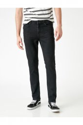 Slim Fit Kot Pantolon - Brad Jean - 3