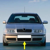 Skoda Octavia A4 2001-2009 Ön Tampon Alt Orta Izgarası 1U0853677 - 1