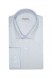 Slim Fit Beyaz Erkek Gömlek - 1