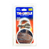 Tri-Circle Asma Kilit 65 MM Çelik Krom Kapı Kilidi - 3
