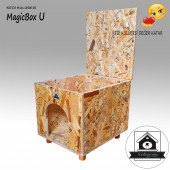 Kedi Evi - Kedi Kulübesi Magıcbox U PLUS - 1
