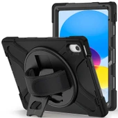 Apple iPad 10.9 2022 (10.Nesil) Tam Koruma Defender Tablet Silikon Kılıf thumbnail 1