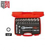 İzeltaş 1/2 Altı Köşe Lokma Anahtar Takımı 24 Parça - 1113002024 - 1