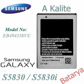 Samsung Galaxy Ace S5830 S5660 S5670 S5830i Batarya Eb494358vu - 1