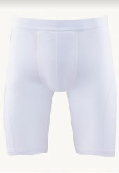 TUTKU ELİT 1253 ERKEK ELESTAN UZUN BOXER 12 Lİ BEYAZ - 1